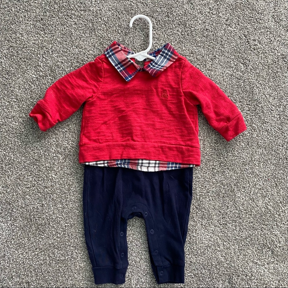 Baby Gap One Piece Christmas Outfit 3-6 Months